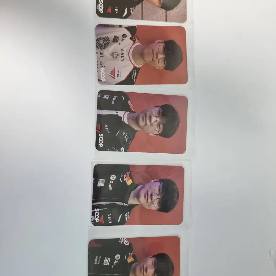 T1 soop 싸인 포토카드