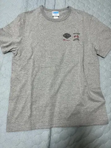 Champion x Harley-Davidson 티셔츠 그레이 XL 미사용 새상품