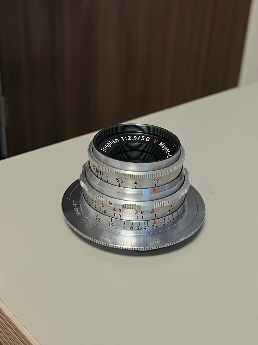 Meyer-Optik 메이어옵틱 트리오플란 50mm Trioplan f/2.9 EF마운트 올드렌즈