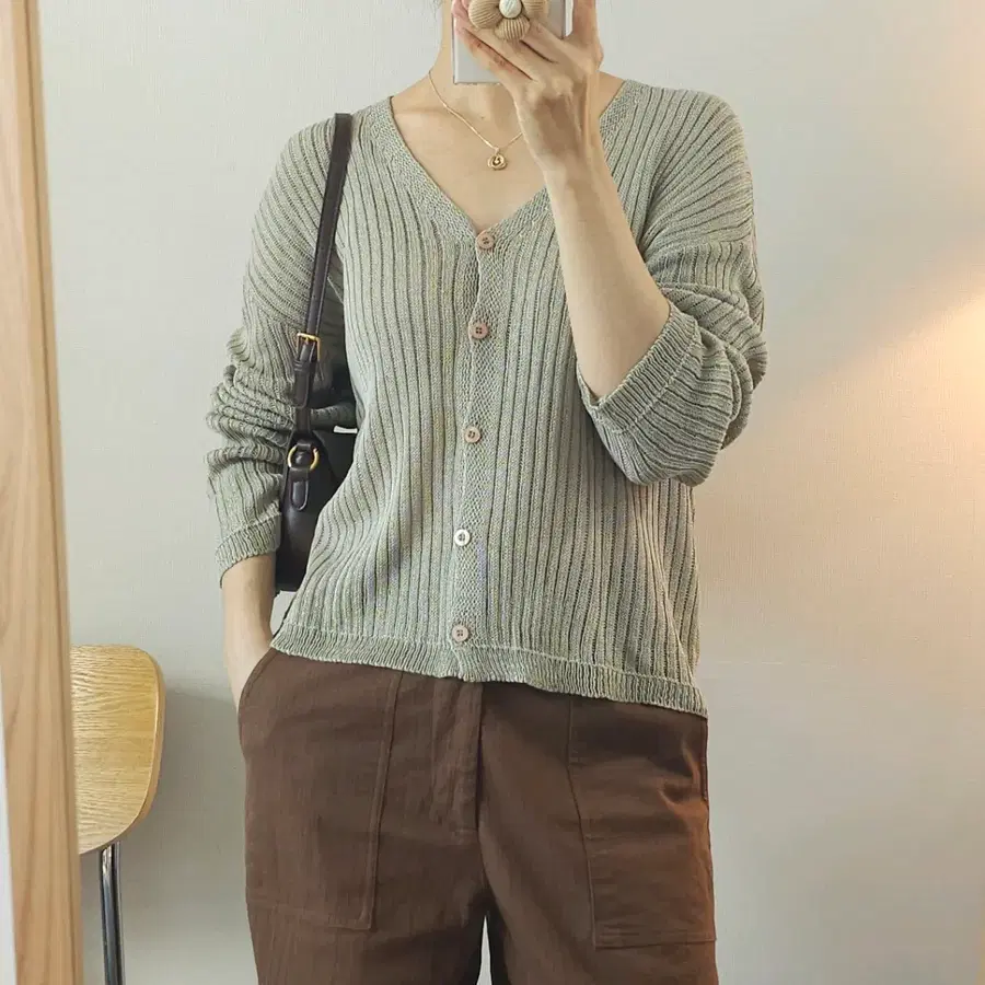 (F)Mymyt 여성 긴팔 가디건 간절기 J4W4593