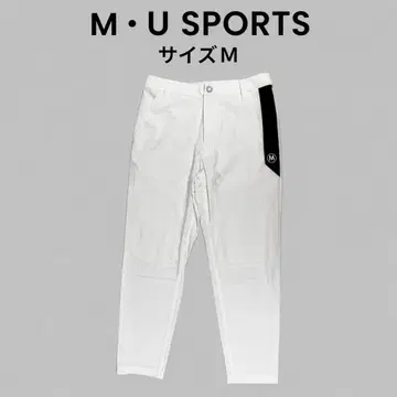 M U SPORTS 여성용 골프 팬츠 화이트 M [택 포함 새상품]