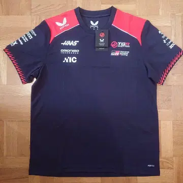 [ 새상품/미사용 ] 2026 TGR 하스 F1 팀 셋업 티셔츠 L