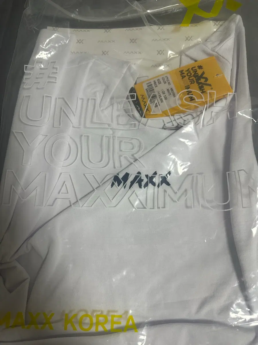 maxx 배드민턴 티셔츠