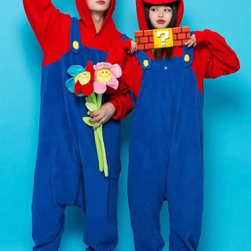 마리오 잠옷 m사이즈
