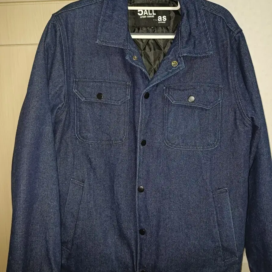 ALL urban casual 데님 퀼팅 자켓 L