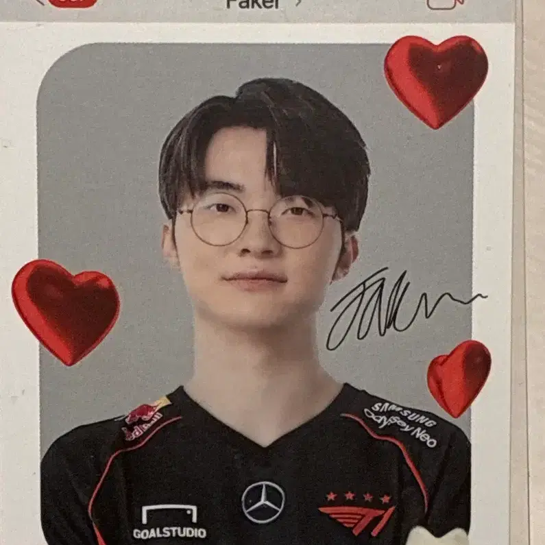T1 이상혁 페이커 어프어프 포토카드
