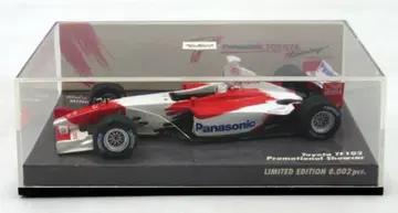 Paul'sModelArt 1/43 MINICHAMPS 400 020174 토요타 TF102 프로모셔널 쇼카 2002