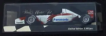 폴즈 모델 아트 1/43 미니 챔피언스 파나소닉 토요타 F1 론치 버전 2003