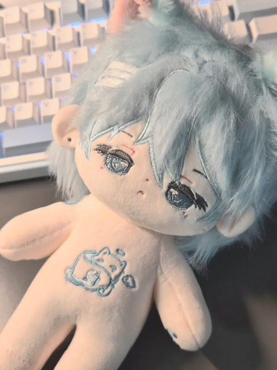 무속성 솜인형 20cm 블루