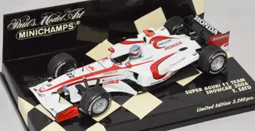 PAUL'S MODEL ART 1/43 MINICHAMPS Super Auguri F1 Team Showcar 2006 T.Sato #22 060192