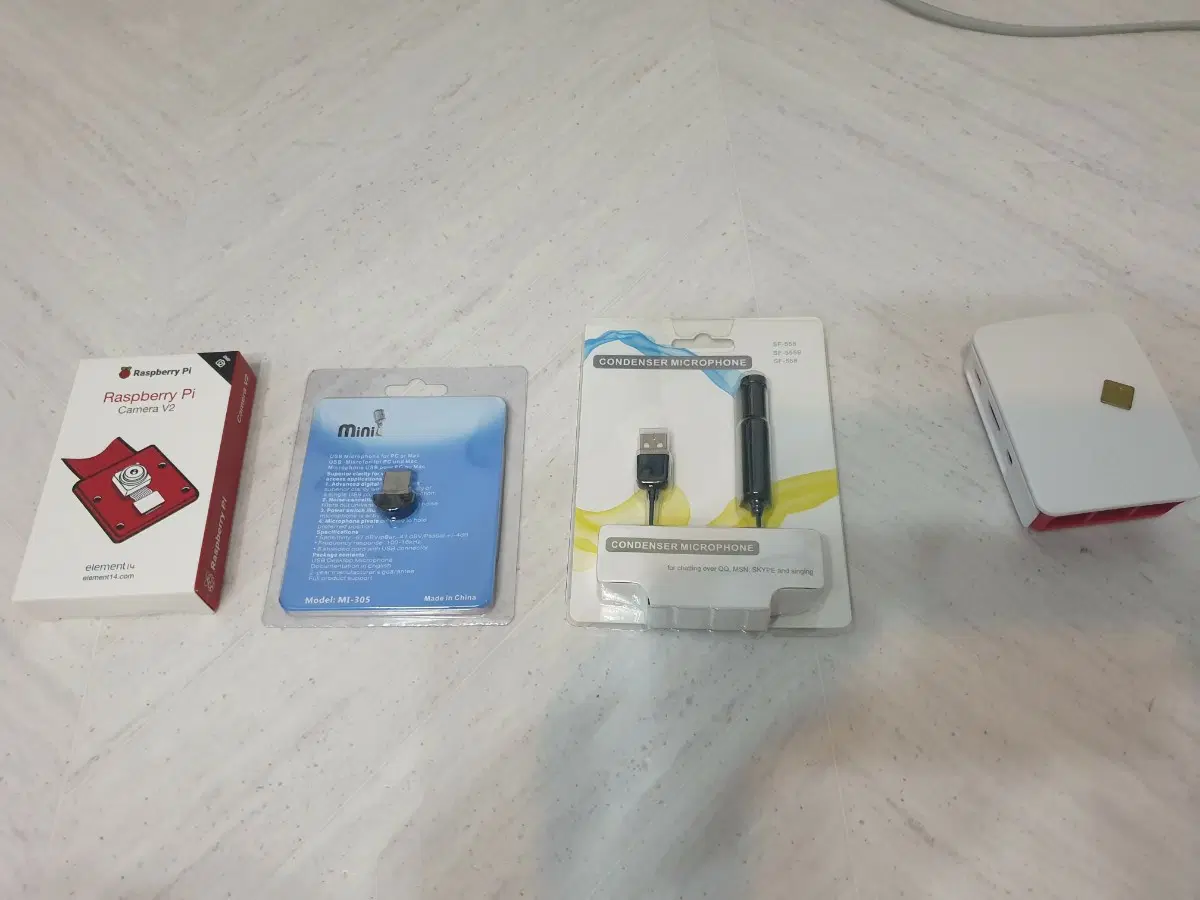 카메라 마이크 케이스 라즈베리 파이 Raspberry Pi
