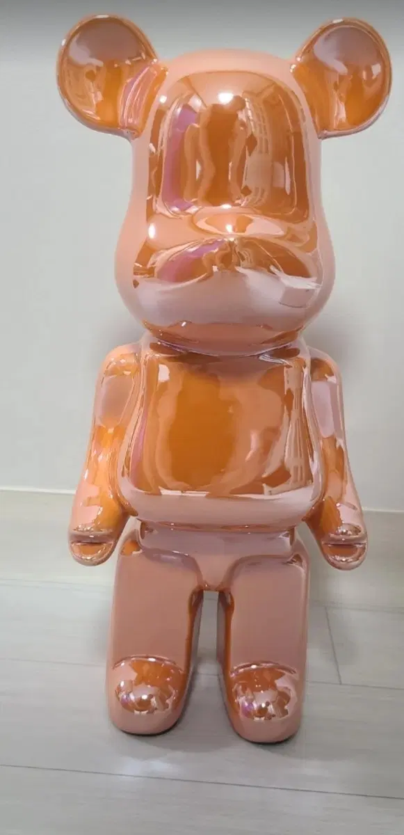 베어브릭 오렌지 피규어(저금통) 새상품 팝니다