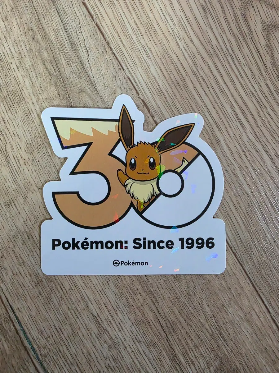 포켓몬스터 30주년 스티커 이브이