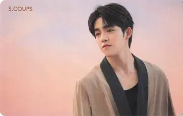 세븐틴 떨어지는 꽃잎 S.COUPS 트레이딩 카드 Pink