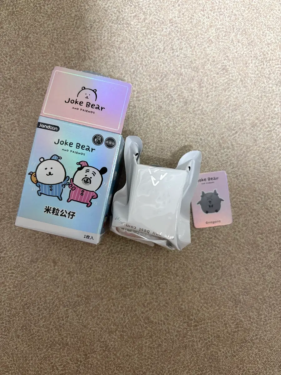 농담곰 쌀알 피규어