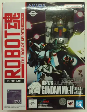 BANDAI SPIRITS ROBOT혼 [ SIDE MS ] 기동전사 Z건담 RX-178 건담 Mk-II (에우고 사양) ver. A.N.I.M.E. 326