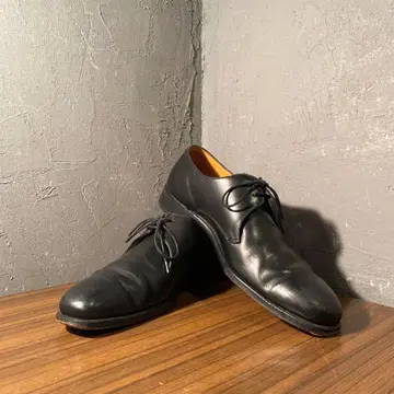 영국제 구 로고 GRENSON 플레인토 가죽 신발 가죽 밑창 8 1/2 가죽 신발