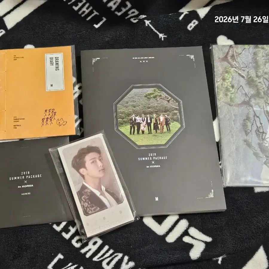 방탄 공식 2019 썸머패키지 랜덤 슈가