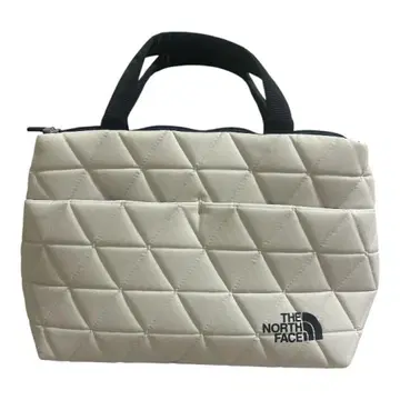 THE NORTH FACE 퀼팅 토트백 화이트
