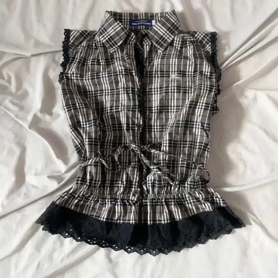 버버리 burberry 블루라벨 노바체크 버버리셔츠 유일매물 버버리 반팔 버버리 나시 빈티지 나시 일본빈티지
