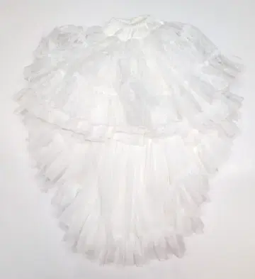 보크스 라 페르소나 컬렉션 블루 라벨 리버서블 프린세스 퐁퐁 파니에 (화이트 레이스) 사이즈: MSD 이상