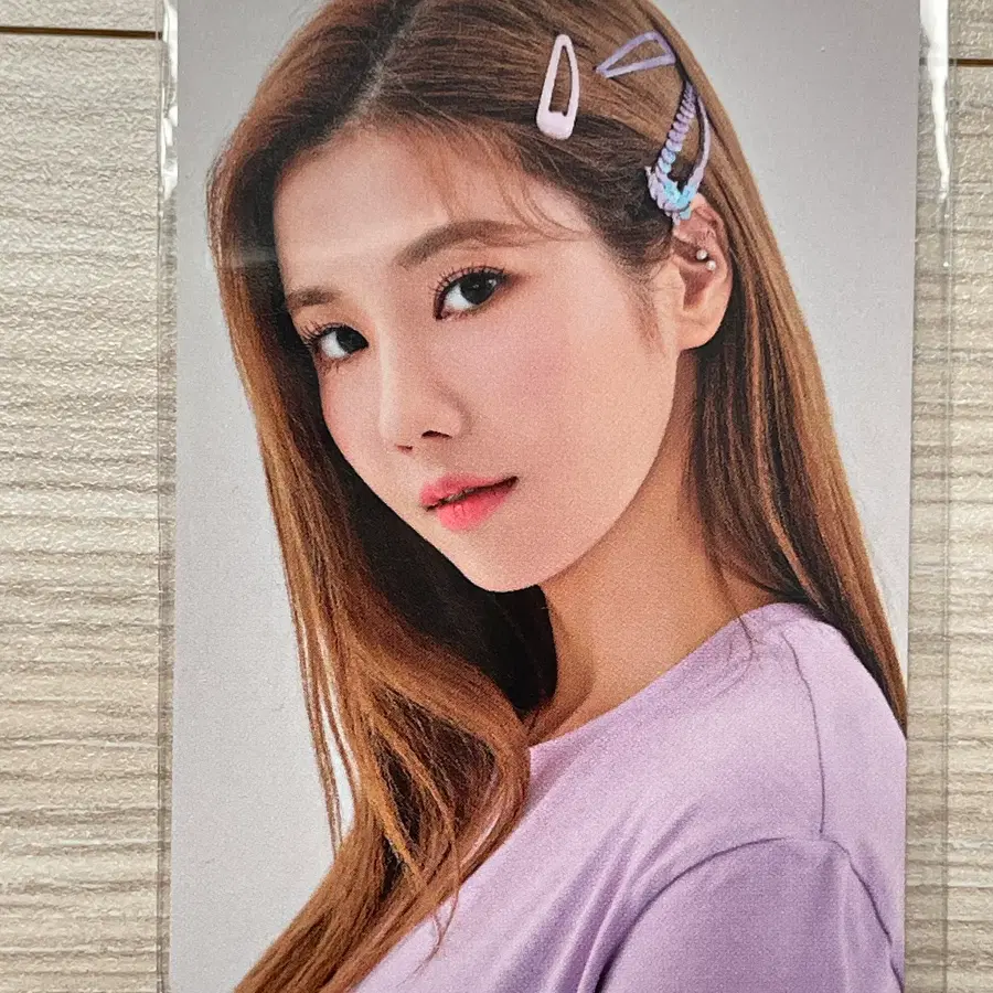 아이즈원 eyes on me 특전 포토카드 은비