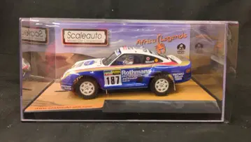 Scale Auto Scale Auto 1/32 포르쉐 959 Raid Darkar 1986 #187 Kussmaul