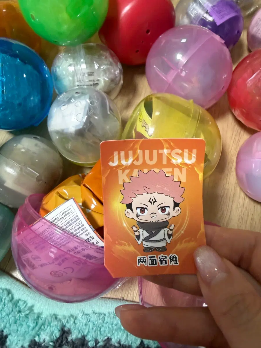 주술회전 스쿠나 캡슐 토이 피규어