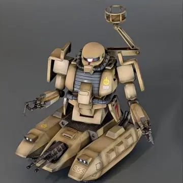 [ 구 키트 ] 1/144 MS-06V 자쿠 탱크 건담 프라모델 조립 완료품