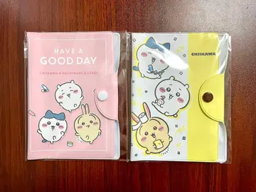 치이카와 (먼작귀) 약 수첩 케이스 핑크, 옐로우 컬러 2종 마츠키요코코카라