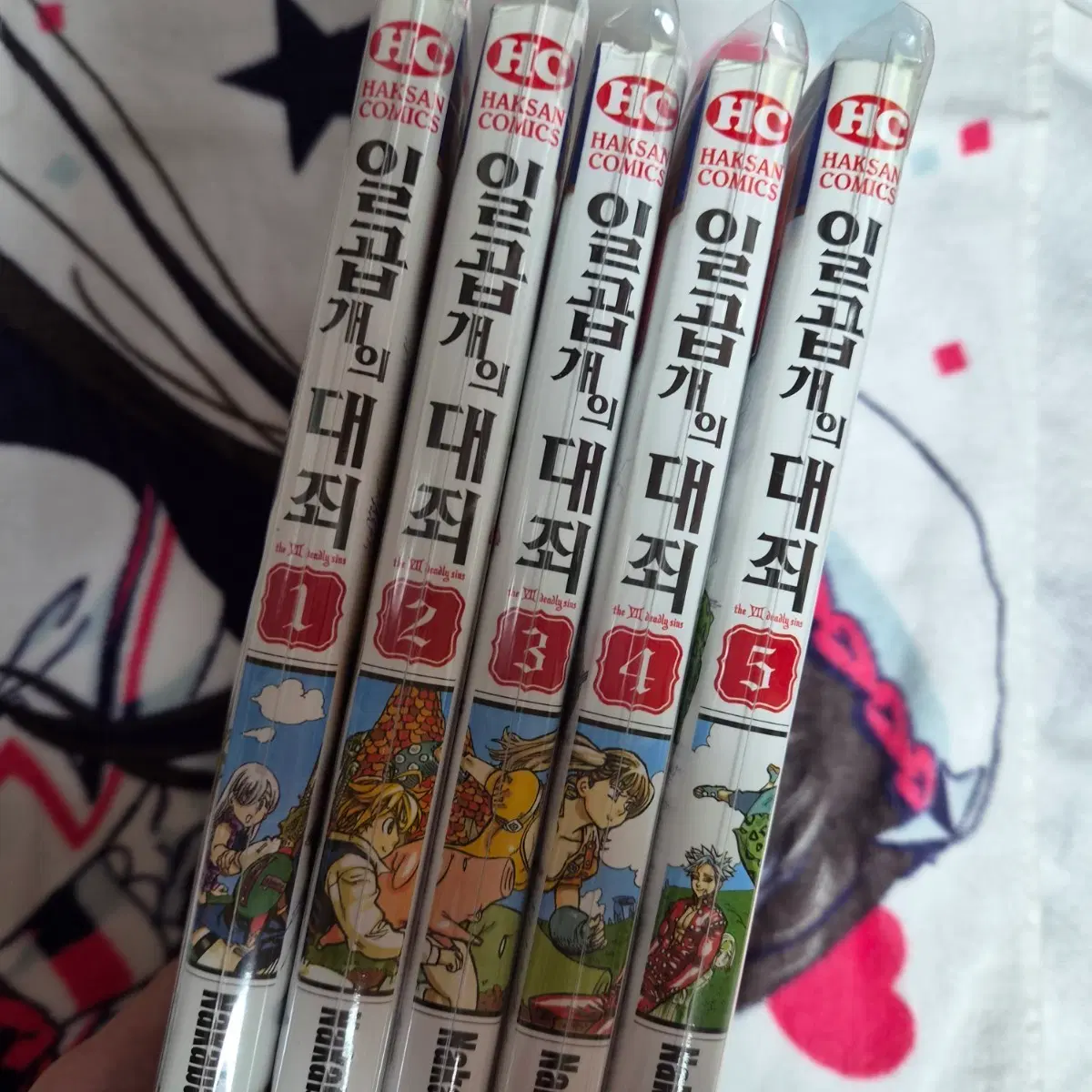 일곱개의 대죄 만화책1~5권