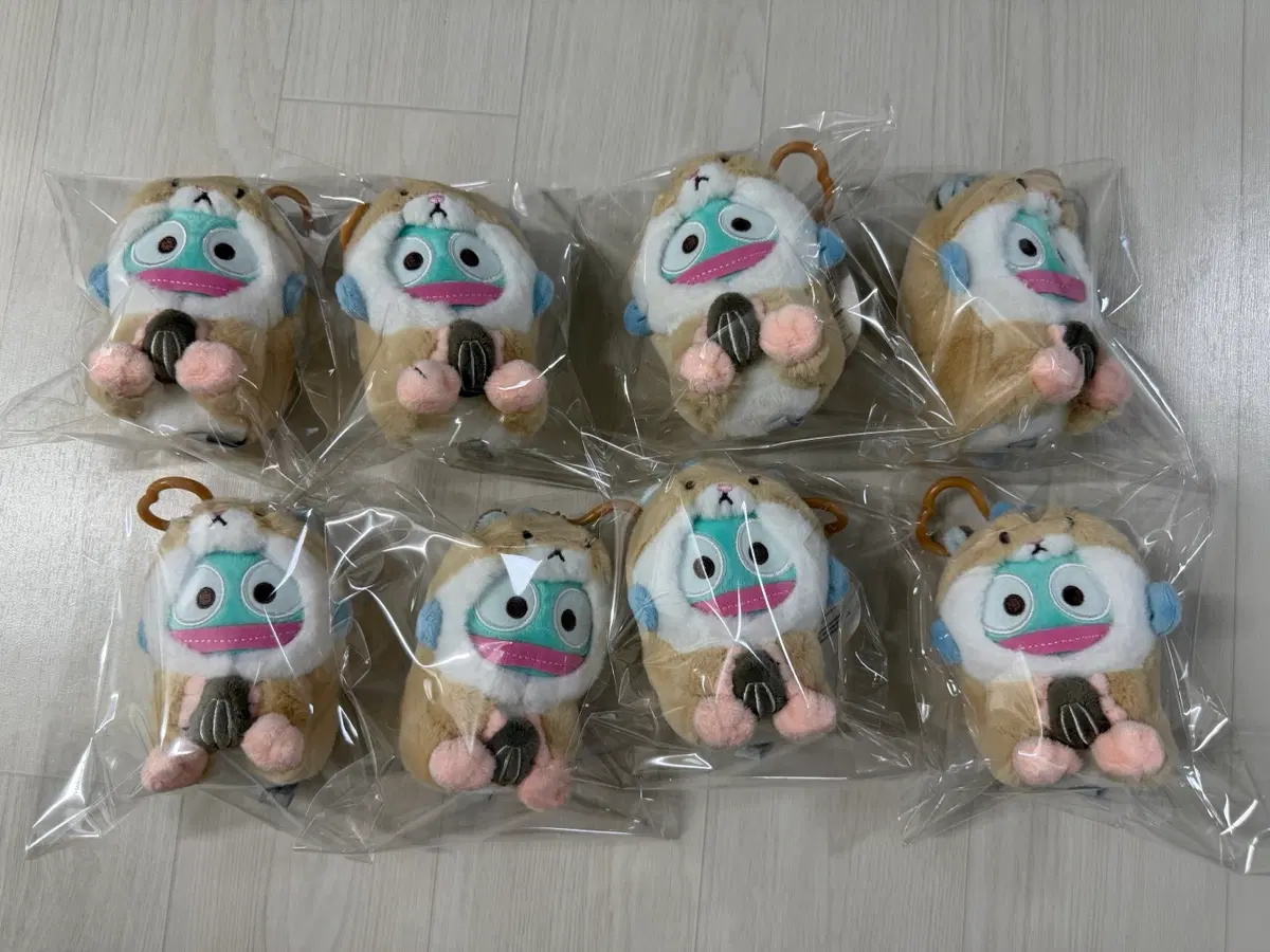산리오 햄스터 한교동 9cm 인형 키링