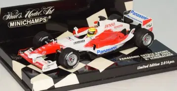 Poals Model Art 1/43 MINICHAMPS 파나소닉 토요타 레이싱 쇼카 2005 R. 슈마허 050087