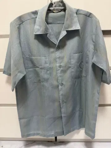Men's Wear 반팔 셔츠 라이트 블루 M 일본제