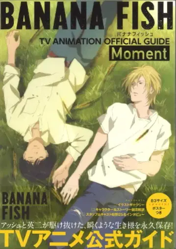 소학관 BANANA FISH TV 애니메이션 공식 가이드 (띠 포함)