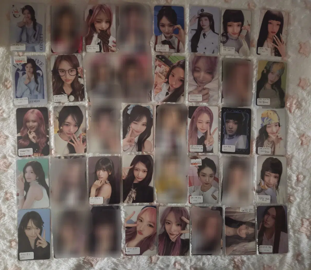 아이브 포카 양도합니다아~(뒷장도 있어요)