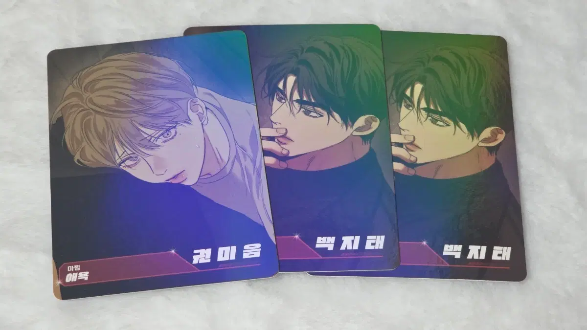 레진공 레진수 트레이딩카드 애욕 세트