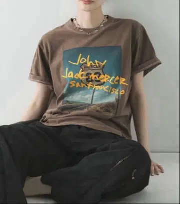 J.J.Mercer x 어반 리서치 PHOTO PRINT T-SHIRTS