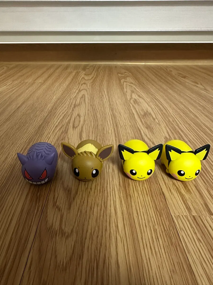 포켓몬 쌓기 피규어 (이브이 팬텀 피츄)
