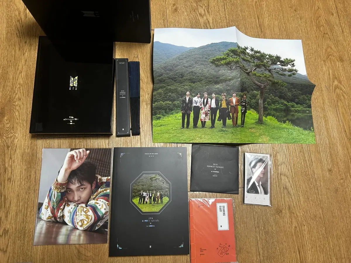 2019 방탄소년단 썸머패키지- 태형 그림일기 (Summer Package)