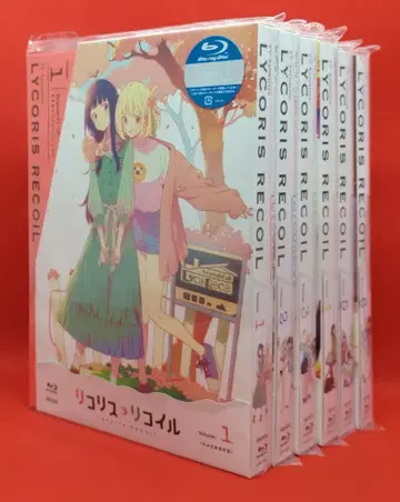 애니메이션 Blu-ray 리코리스 리코일 완전 생산 한정판 전 6권 세트