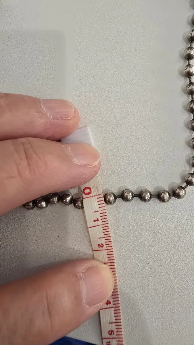 볼3mm 체인 실버 은 925%.목걸이 은색 3mm