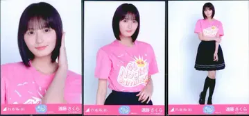 노기자카46 회장 한정판 브로마이드 엔도 사쿠라 한여름 전국 투어 2026 T셔츠 가나가와 ver. 컴프
