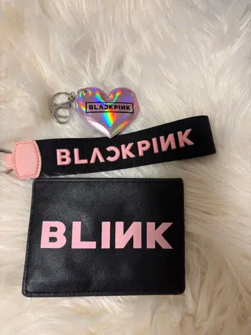 BLACKPINK 키링 스트랩 패스케이스 세트