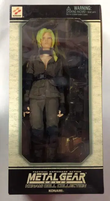 코나미 KONAMI DOLL COLLECTION SNIPER WOLF 12인치
