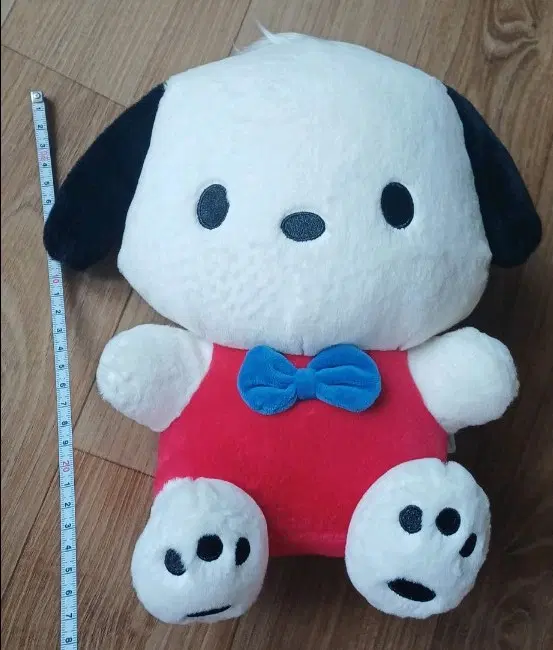 산리오 포차코 인형 리본 포인트