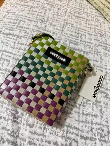[ 새상품 ] cocoglow WEAVE MINI 숄더백 뜨개질