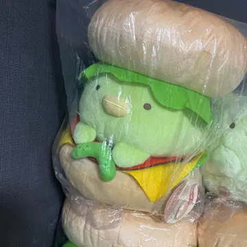 스미코구라시 펭귄 버거 빅 봉제 인형