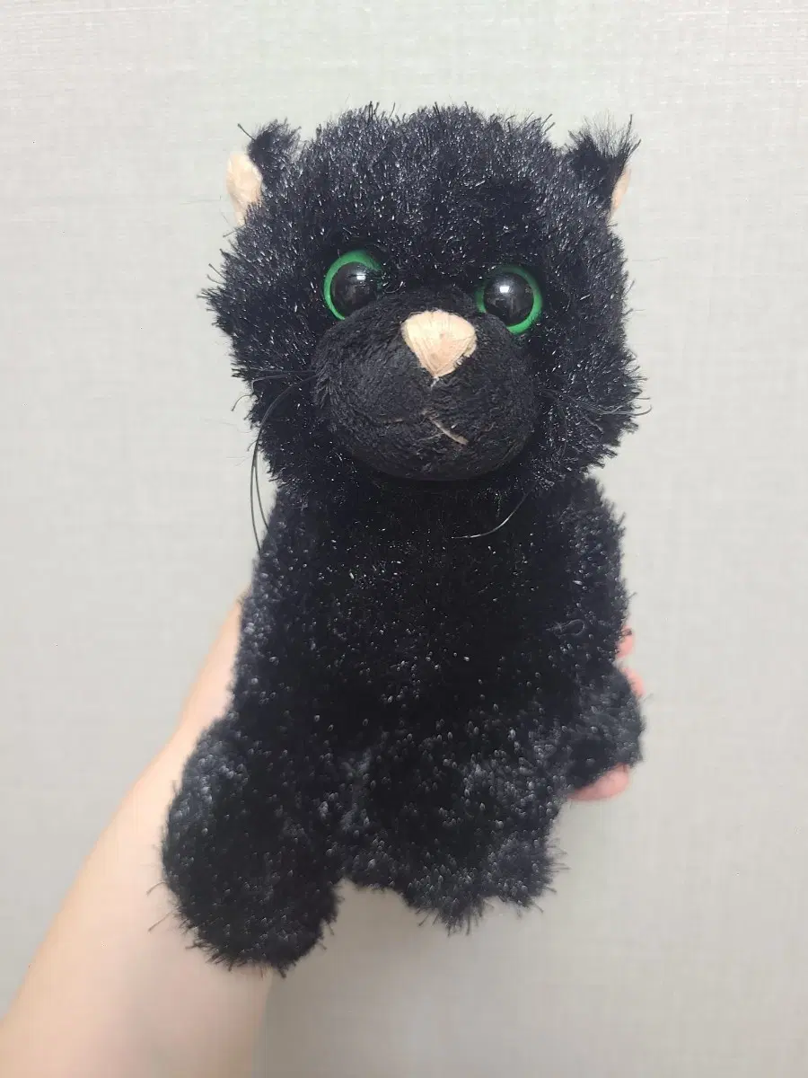 빈티지 GANZ 검은 고양이 인형 판매합니다.