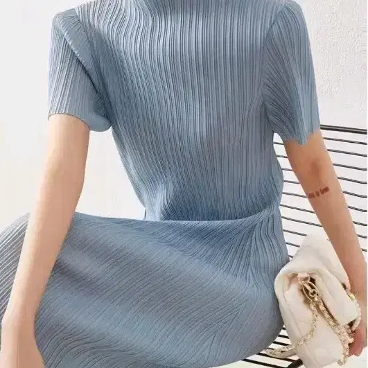 플리츠 원피스
